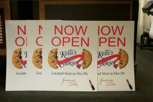 Kelli's cookies poster