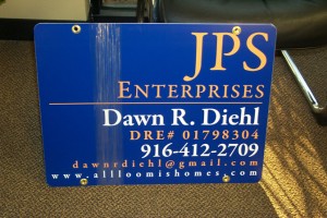 JPS Enterprises Real Estate Sign